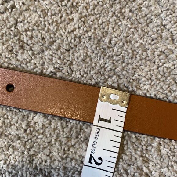 Women’s Brown Belt L Gold Buckle & Gold Detail NWT - Picture 5 of 5